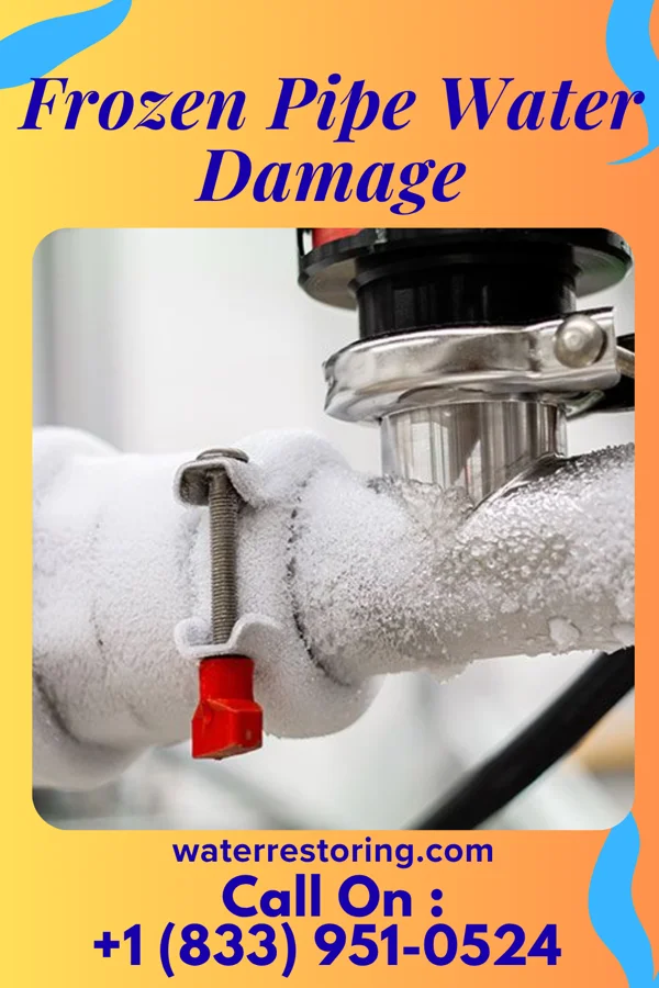 Frozen Pipe Water Damage in Winchester, IN